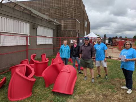 2021 Playground Build - St. Francis of Assis Catholic Elementary School