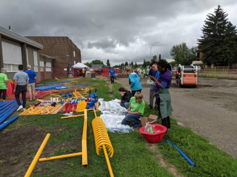 2021 Playground Build - St. Francis of Assis Catholic Elementary School