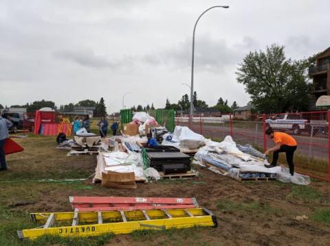 2021 Playground Build - St. Francis of Assis Catholic Elementary School
