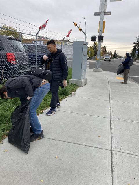 YYC Fall Park Cleanup and BBQ